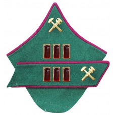 ВОЕНИНЖЕНЕР 1-го РАНГА войск НКВД, петлицы обр.1937 г.